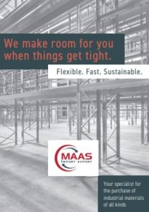 Maas-Import-Export company flyer